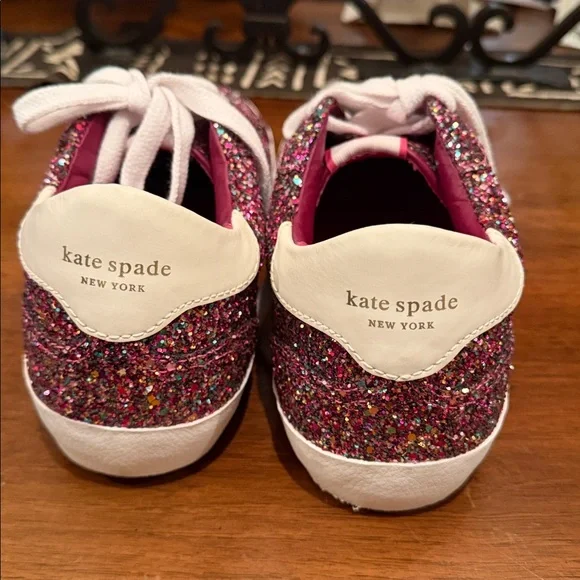 🌟🌟HOST PICK🌟🌟NWOT Gorgeous “Kate Spade sparkling Tennis Shoes - Picture 6 of 12